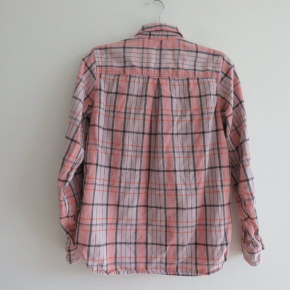 REI COOP Wallace Lake Flannel Shirt in Light Pink Plaid Gorpcore Outdoor Fall XS - Picture 10 of 13